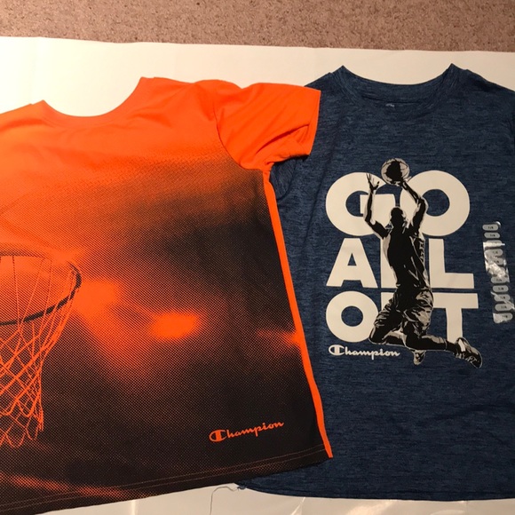 Set of Champion shirts/Boy - Picture 1 of 3